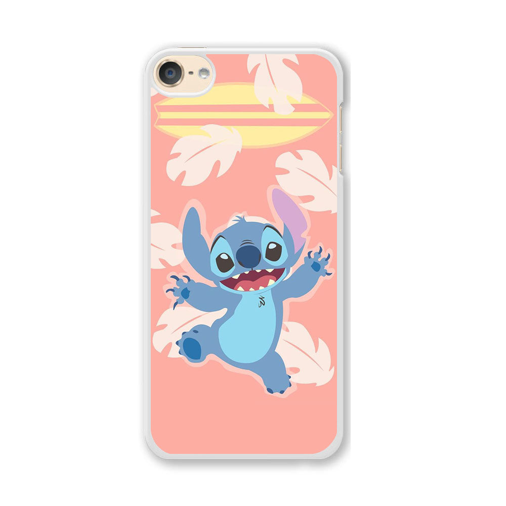 Stitch With Surfing Board iPod Touch 6 Case