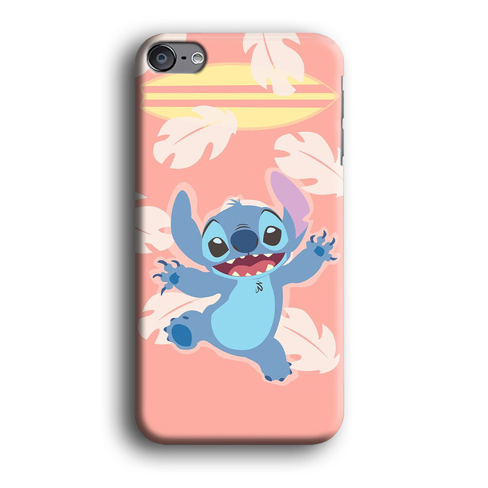 Stitch With Surfing Board iPod Touch 6 Case