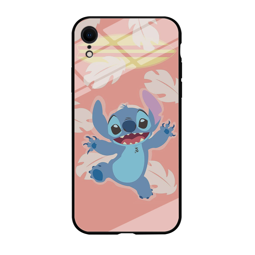 Stitch With Surfing Board iPhone XR Case