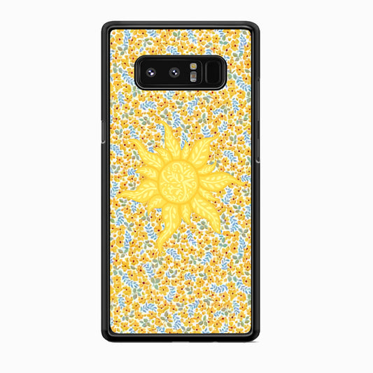Sun and Yellow Tiny Flower Samsung Galaxy Note 8 Case