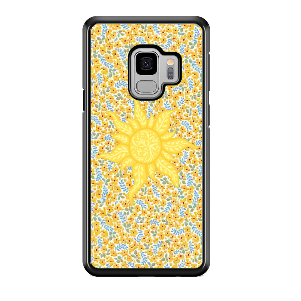 Sun and Yellow Tiny Flower Samsung Galaxy S9 Case