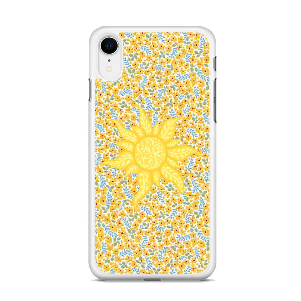 Sun and Yellow Tiny Flower iPhone XR Case