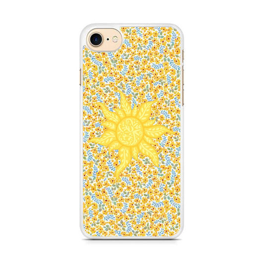 Sun and Yellow Tiny Flower iPhone 8 Case