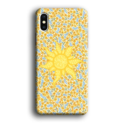 Sun and Yellow Tiny Flower iPhone XS Case