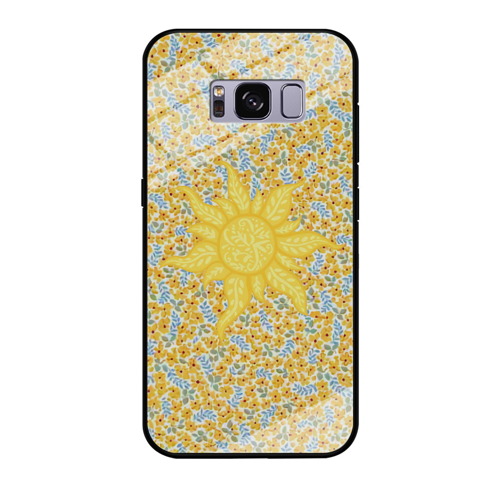 Sun and Yellow Tiny Flower Samsung Galaxy S8 Case