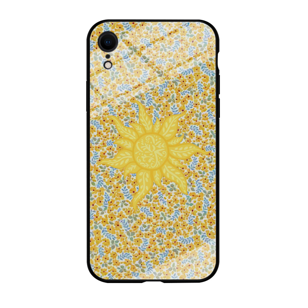 Sun and Yellow Tiny Flower iPhone XR Case