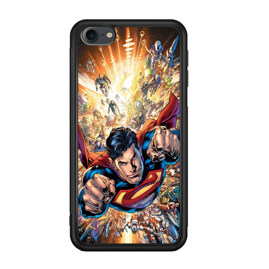 Superman Space Battle iPod Touch 6 Case - Carneyforia