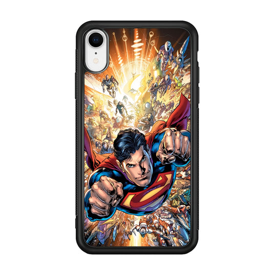 Superman Space Battle iPhone XR Case