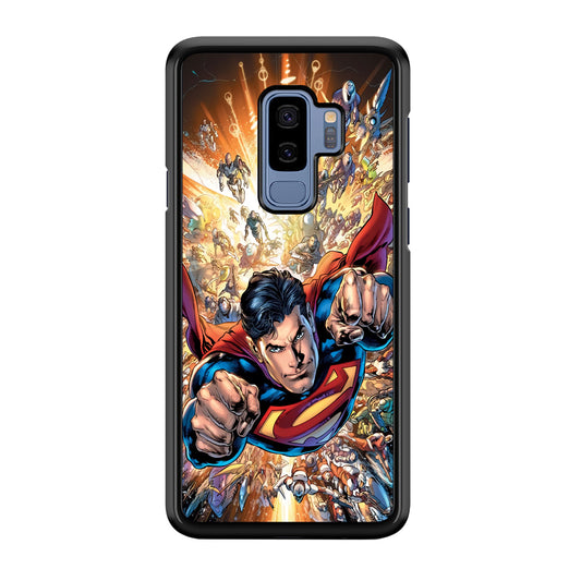 Superman Space Battle Samsung Galaxy S9 Plus Case