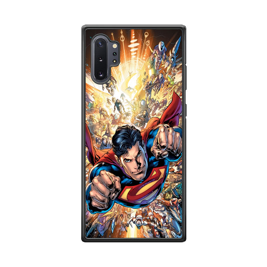 Superman Space Battle Samsung Galaxy Note 10 Plus Case