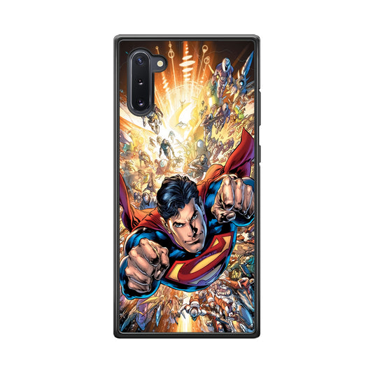 Superman Space Battle Samsung Galaxy Note 10 Case