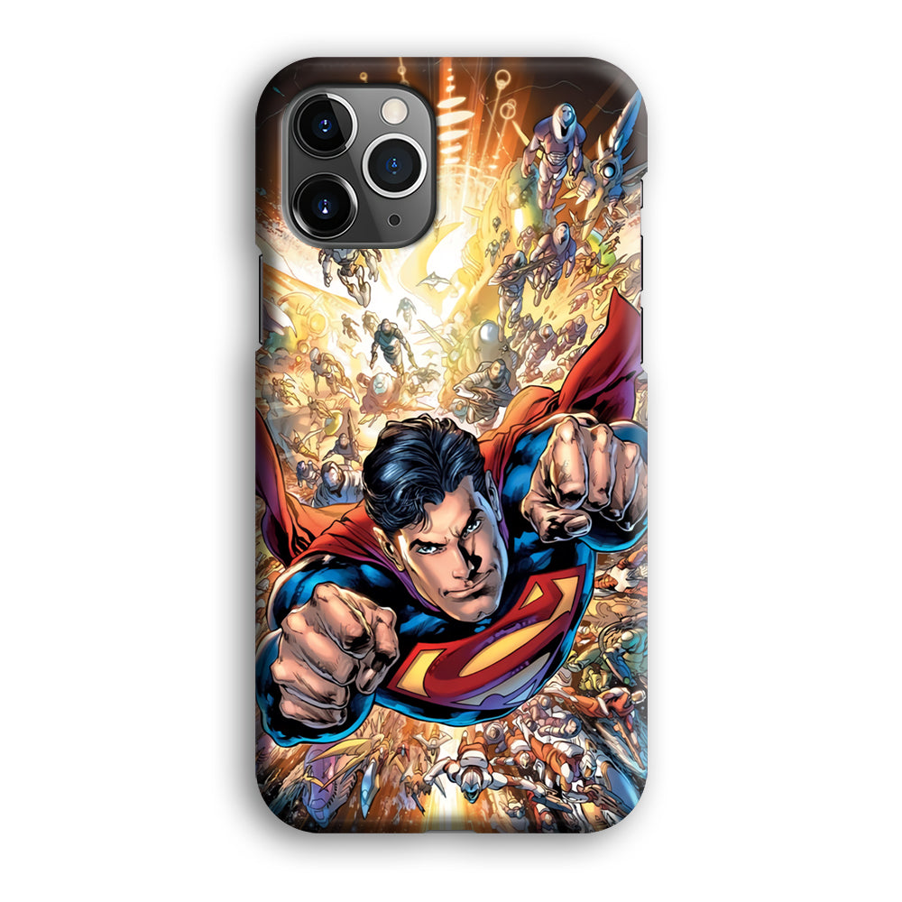 Superman Space Battle iPhone 12 Pro Case