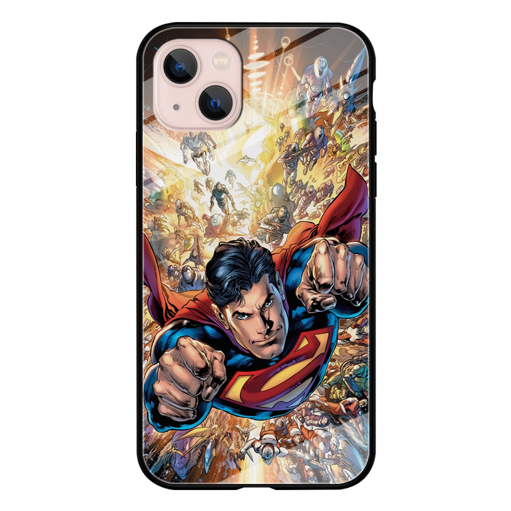 Superman Space Battle iPhone 13 Case