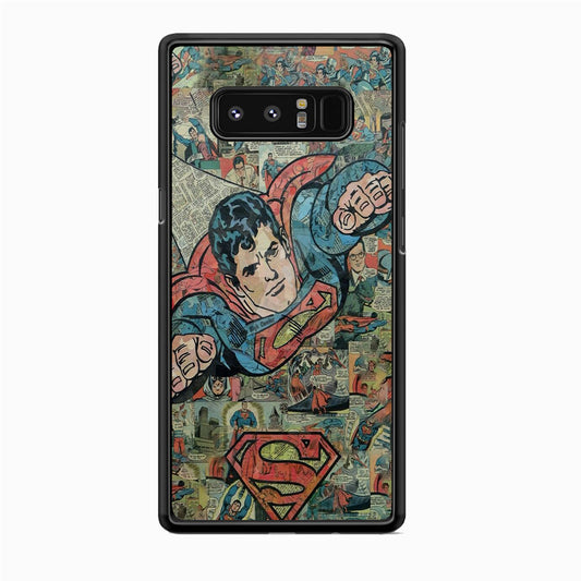 Superman Comic Samsung Galaxy Note 8 Case
