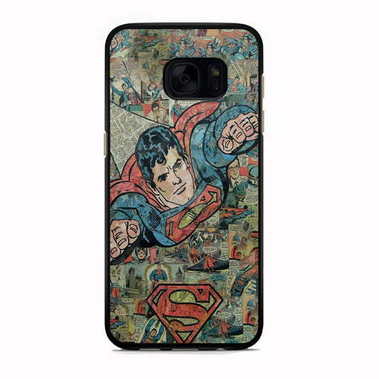 Superman Comic Samsung Galaxy S7 Edge Case