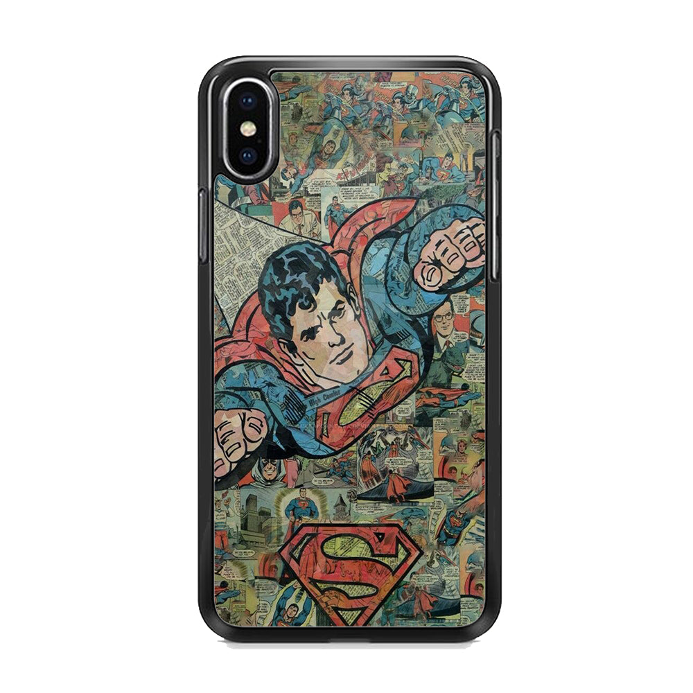 Superman Comic iPhone X Case