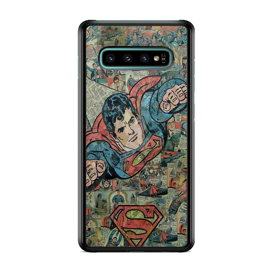 Superman Comic Samsung Galaxy S10 Case