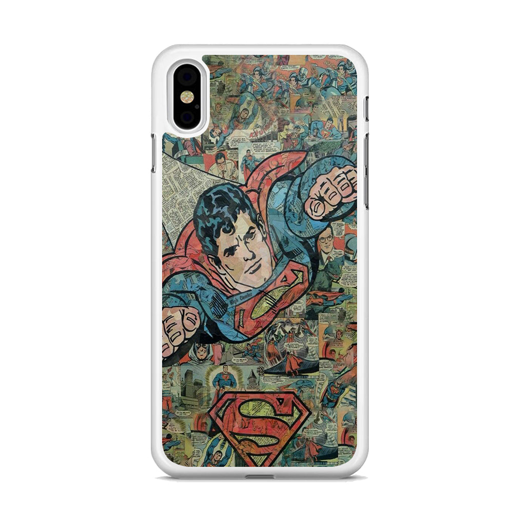 Superman Comic iPhone XS MAX Case