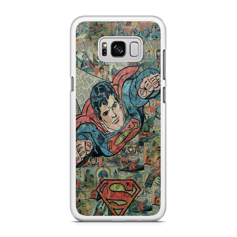 Superman Comic Samsung Galaxy S8 Case