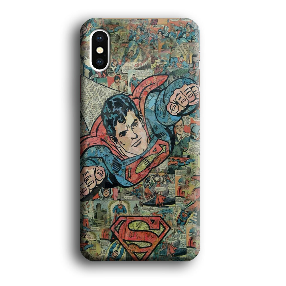 Superman Comic iPhone X Case
