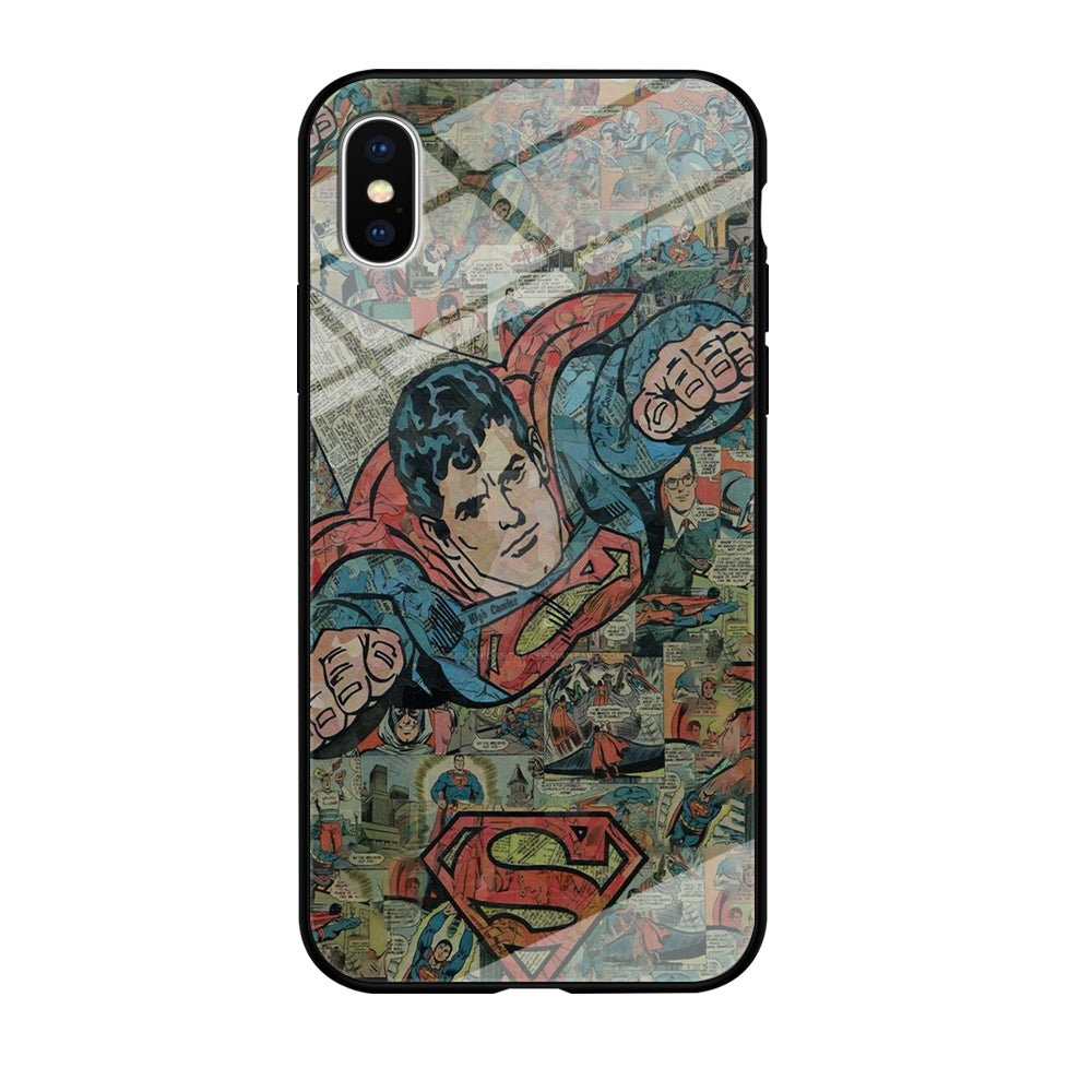 Superman Comic iPhone X Case