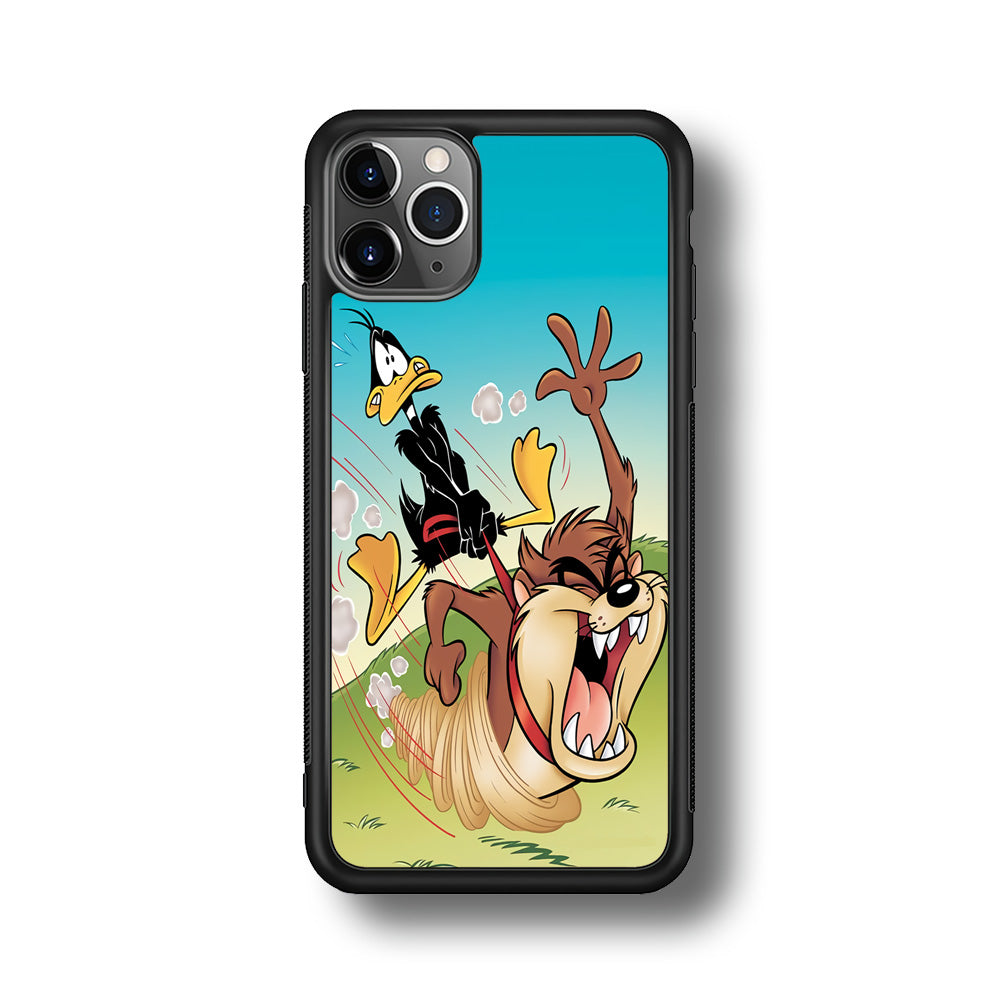 Tasmanian And  Daffy Duck iPhone 11 Pro Max Case