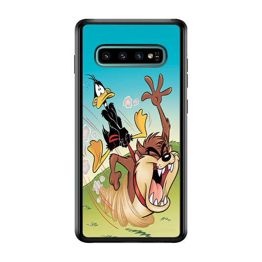Tasmanian And  Daffy Duck Samsung Galaxy S10 Plus Case