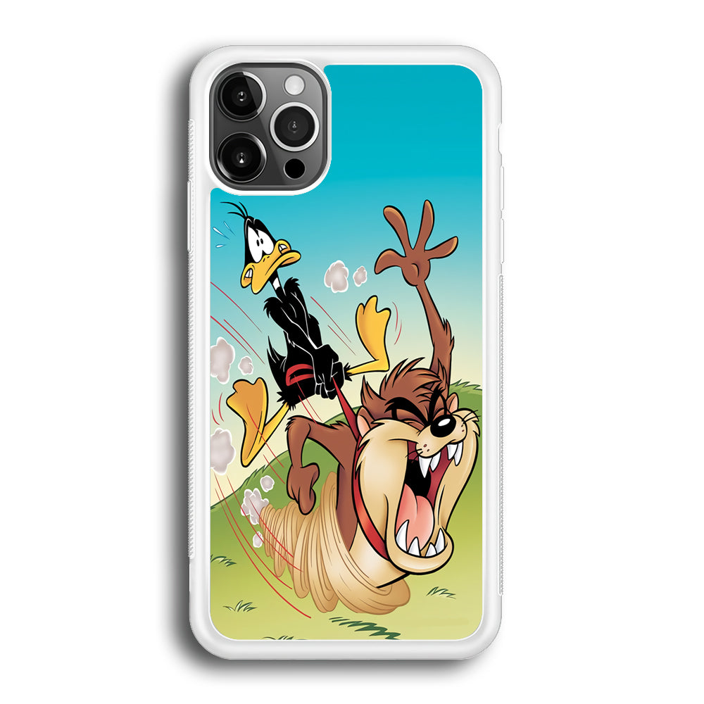 Tasmanian And  Daffy Duck iPhone 12 Pro Case