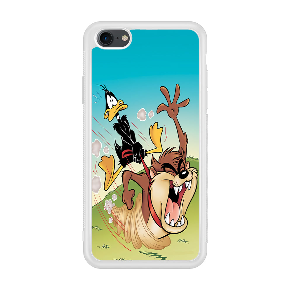 Tasmanian And  Daffy Duck iPhone 8 Case