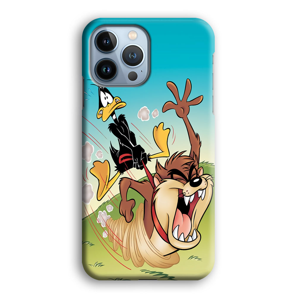 Tasmanian And  Daffy Duck iPhone 13 Pro Max Case