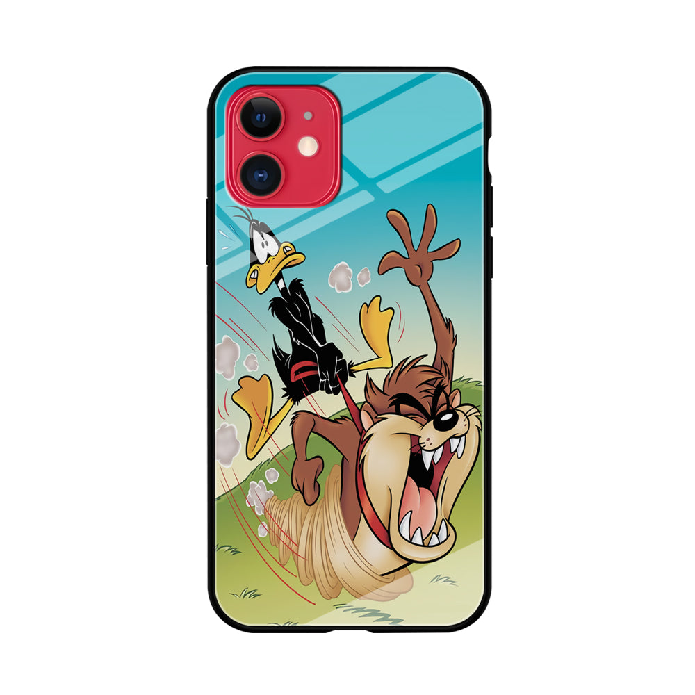 Tasmanian And  Daffy Duck iPhone 11 Case