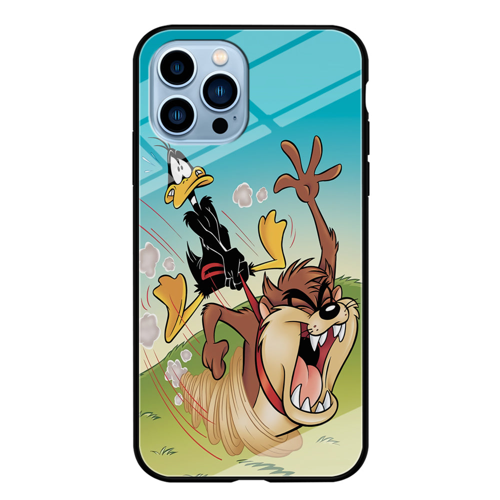 Tasmanian And  Daffy Duck iPhone 13 Pro Max Case