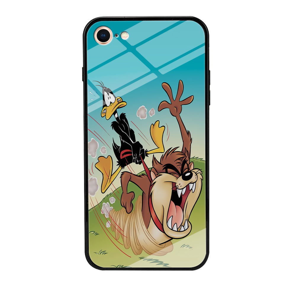 Tasmanian And  Daffy Duck iPhone 8 Case