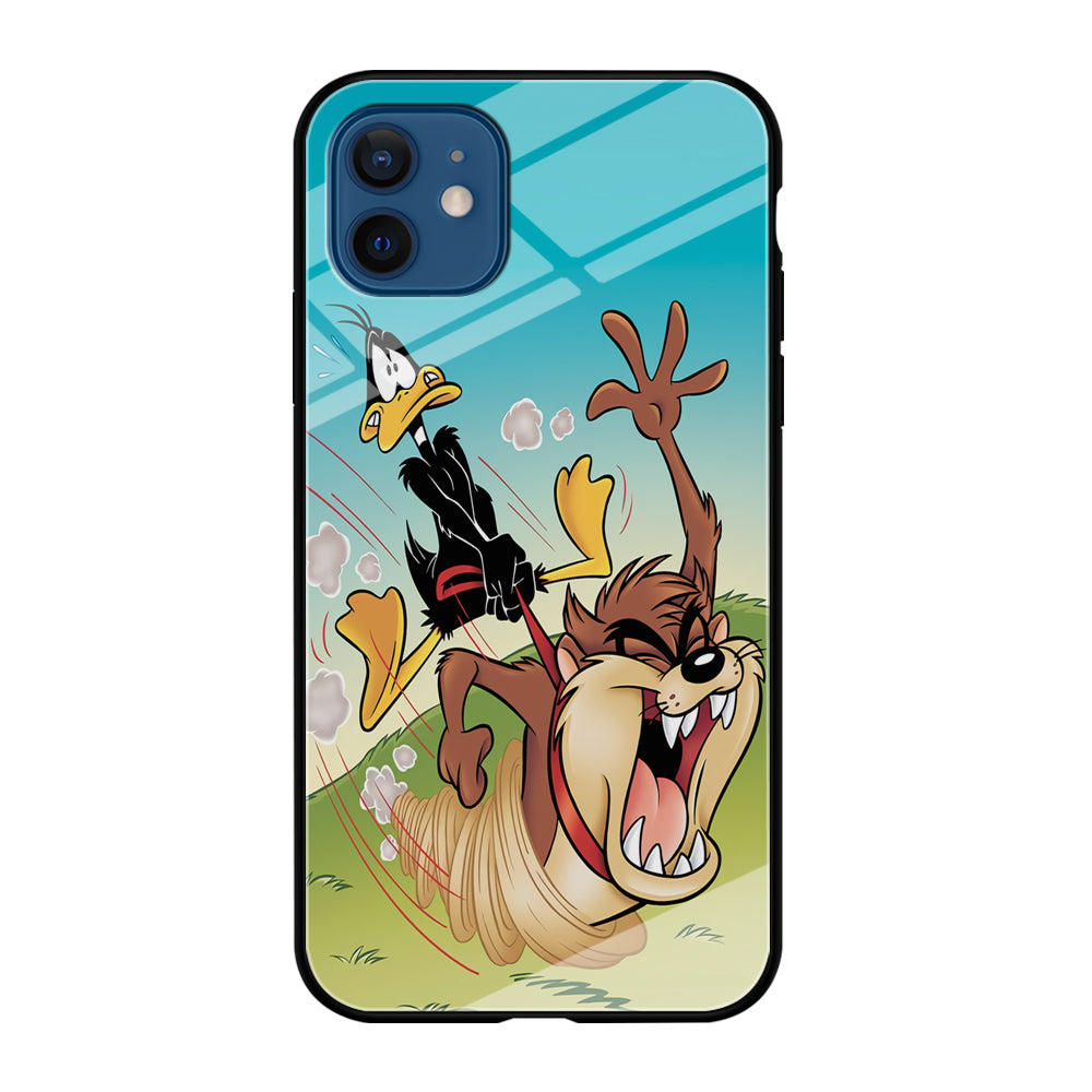 Tasmanian And  Daffy Duck iPhone 12 Case