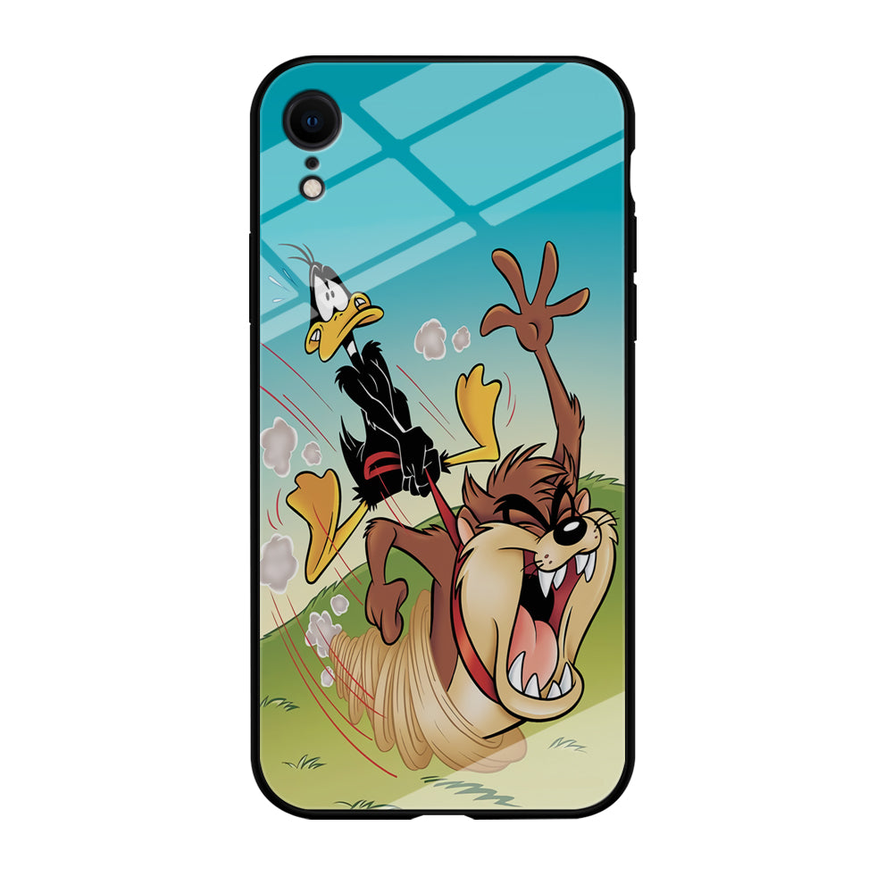 Tasmanian And  Daffy Duck iPhone XR Case