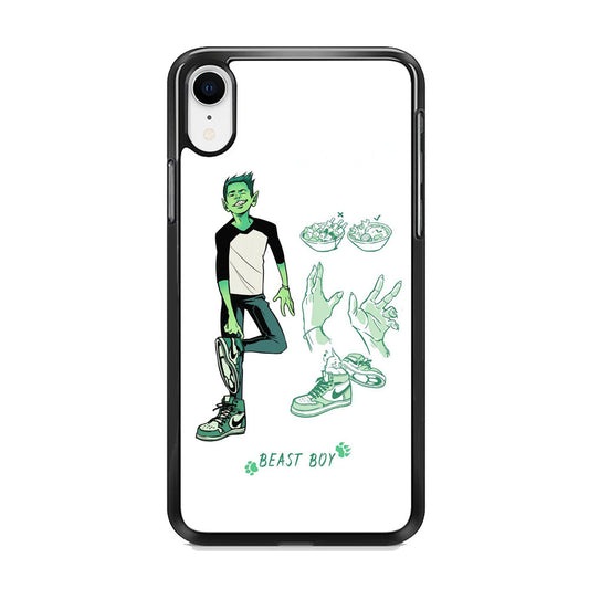 Teen Titans Beast Boy Equipment iPhone XR Case