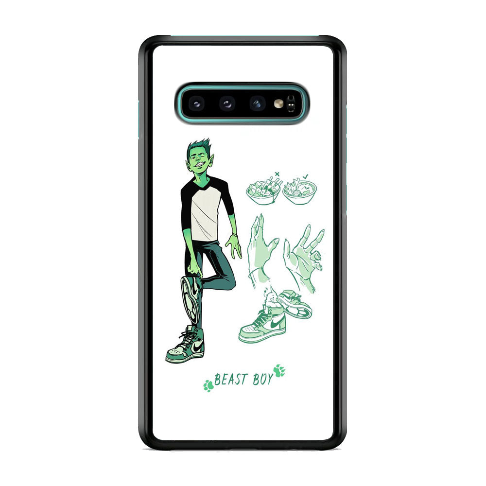 Teen Titans Beast Boy Equipment Samsung Galaxy S10 Case
