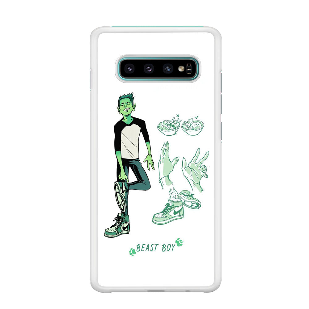 Teen Titans Beast Boy Equipment Samsung Galaxy S10 Case