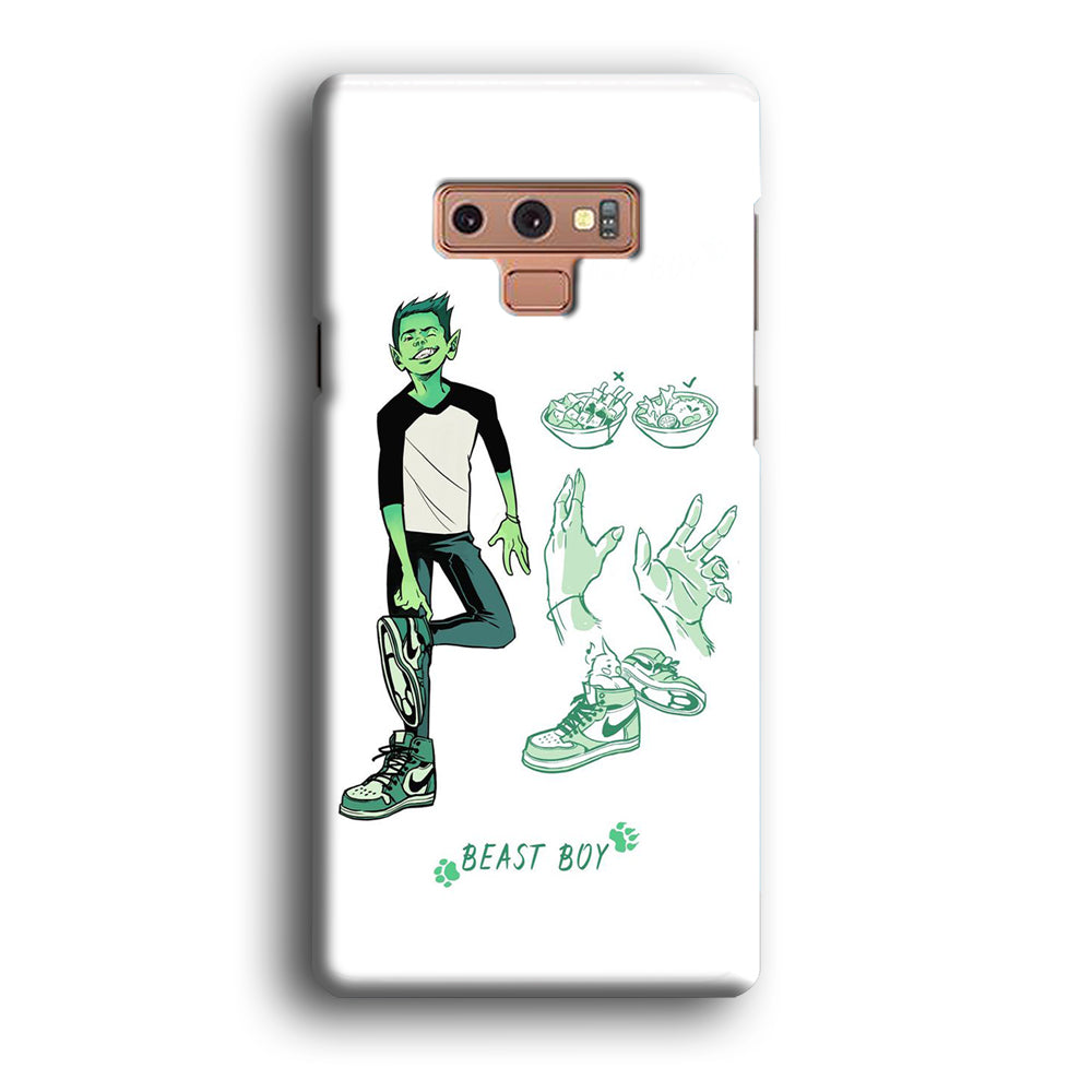 Teen Titans Beast Boy Equipment Samsung Galaxy Note 9 Case