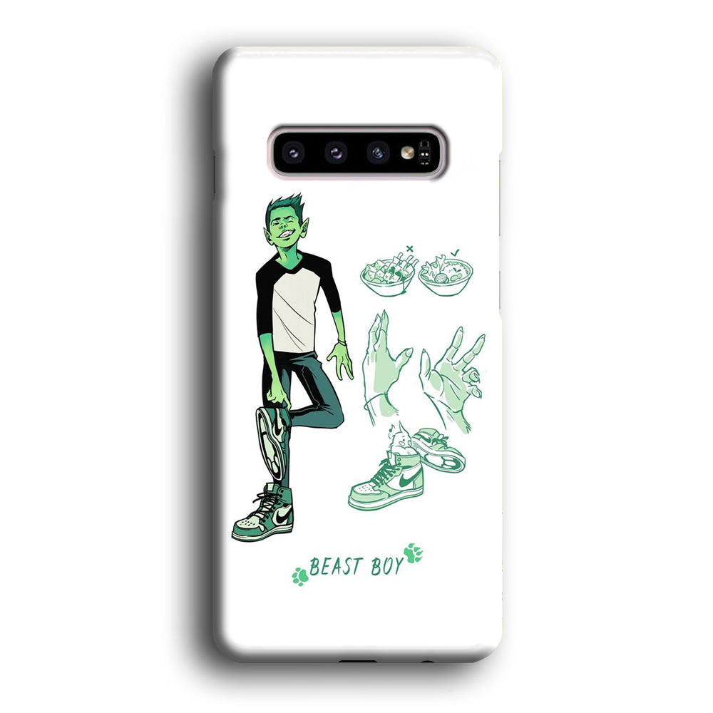 Teen Titans Beast Boy Equipment Samsung Galaxy S10 Case