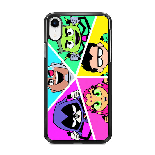 Teen Titans Heroes Family iPhone XR Case