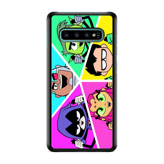 Teen Titans Heroes Family Samsung Galaxy S10 Case