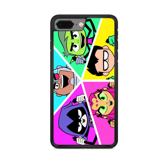 Teen Titans Heroes Family iPhone 8 Plus Case