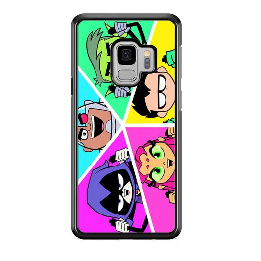 Teen Titans Heroes Family Samsung Galaxy S9 Case