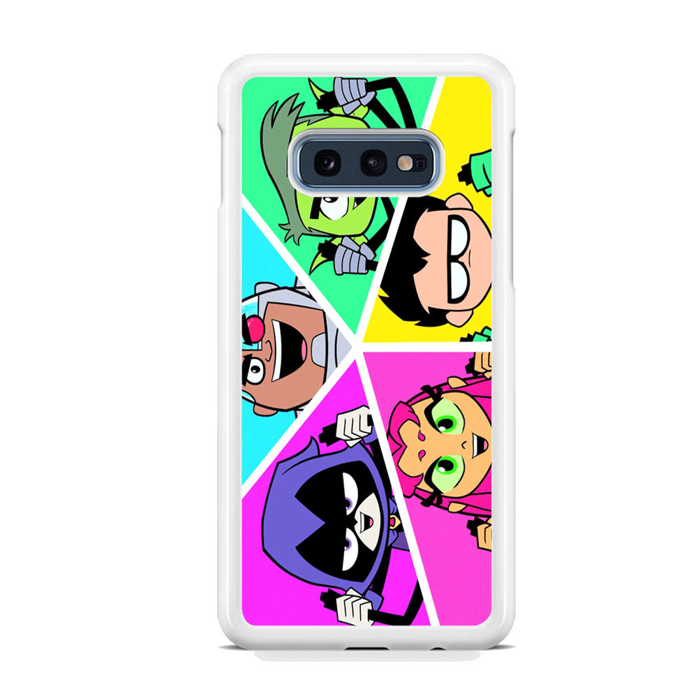 Teen Titans Heroes Family Samsung Galaxy S10E Case