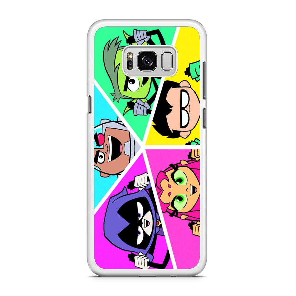 Teen Titans Heroes Family Samsung Galaxy S8 Case