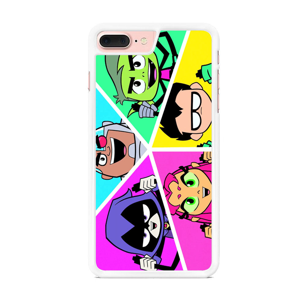Teen Titans Heroes Family iPhone 8 Plus Case