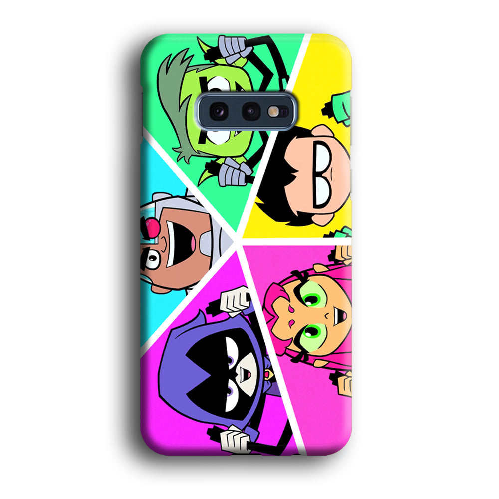 Teen Titans Heroes Family Samsung Galaxy S10E Case