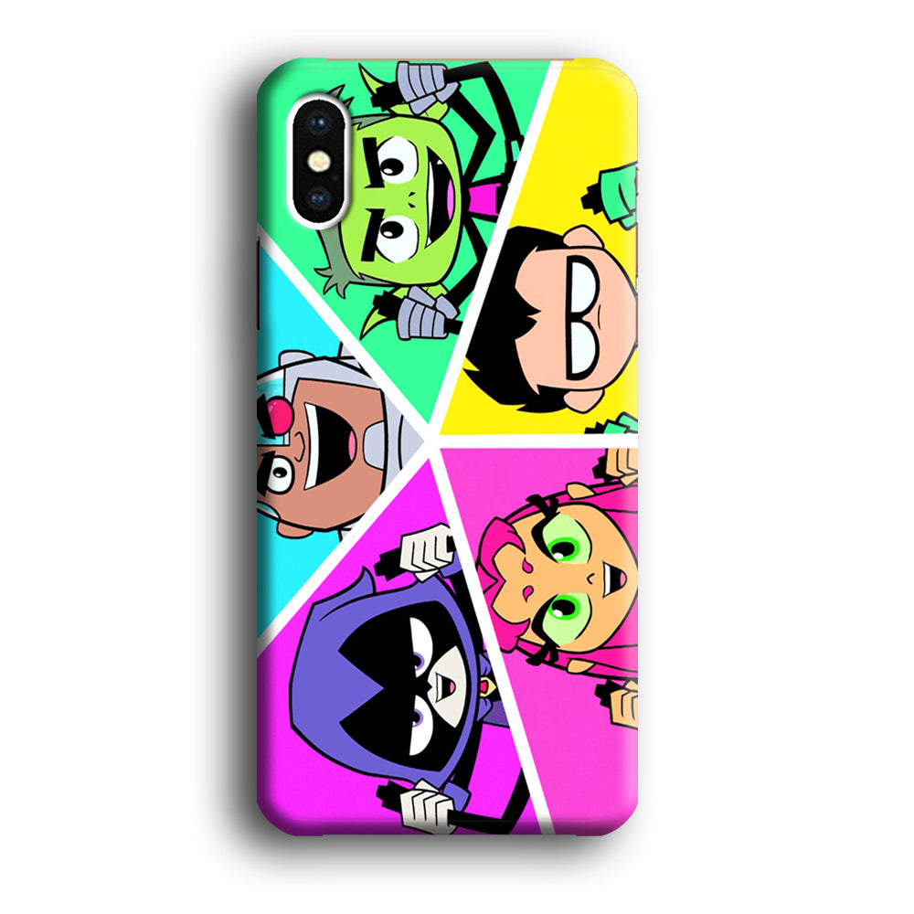 Teen Titans Heroes Family iPhone XS MAX Case