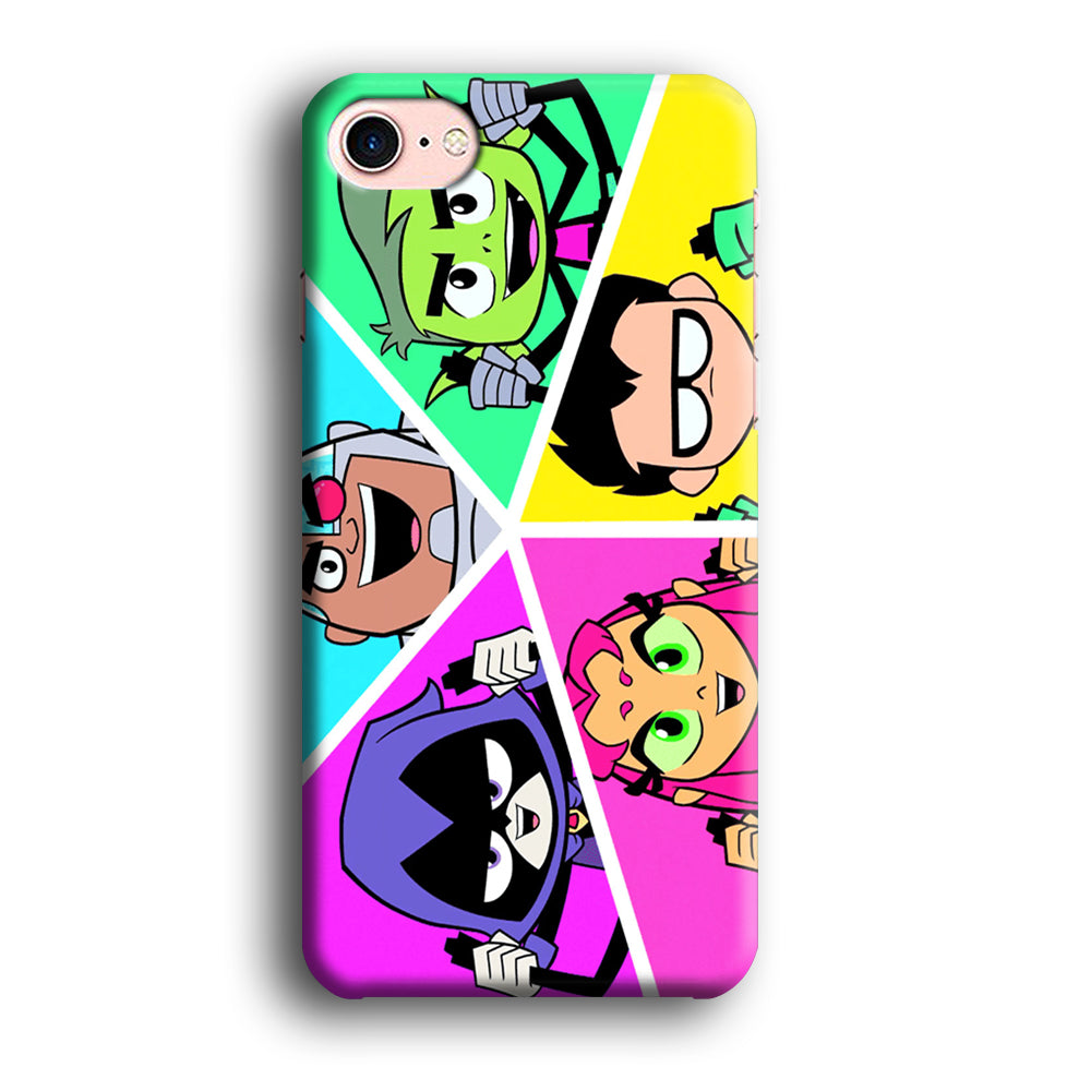 Teen Titans Heroes Family iPhone 7 Case